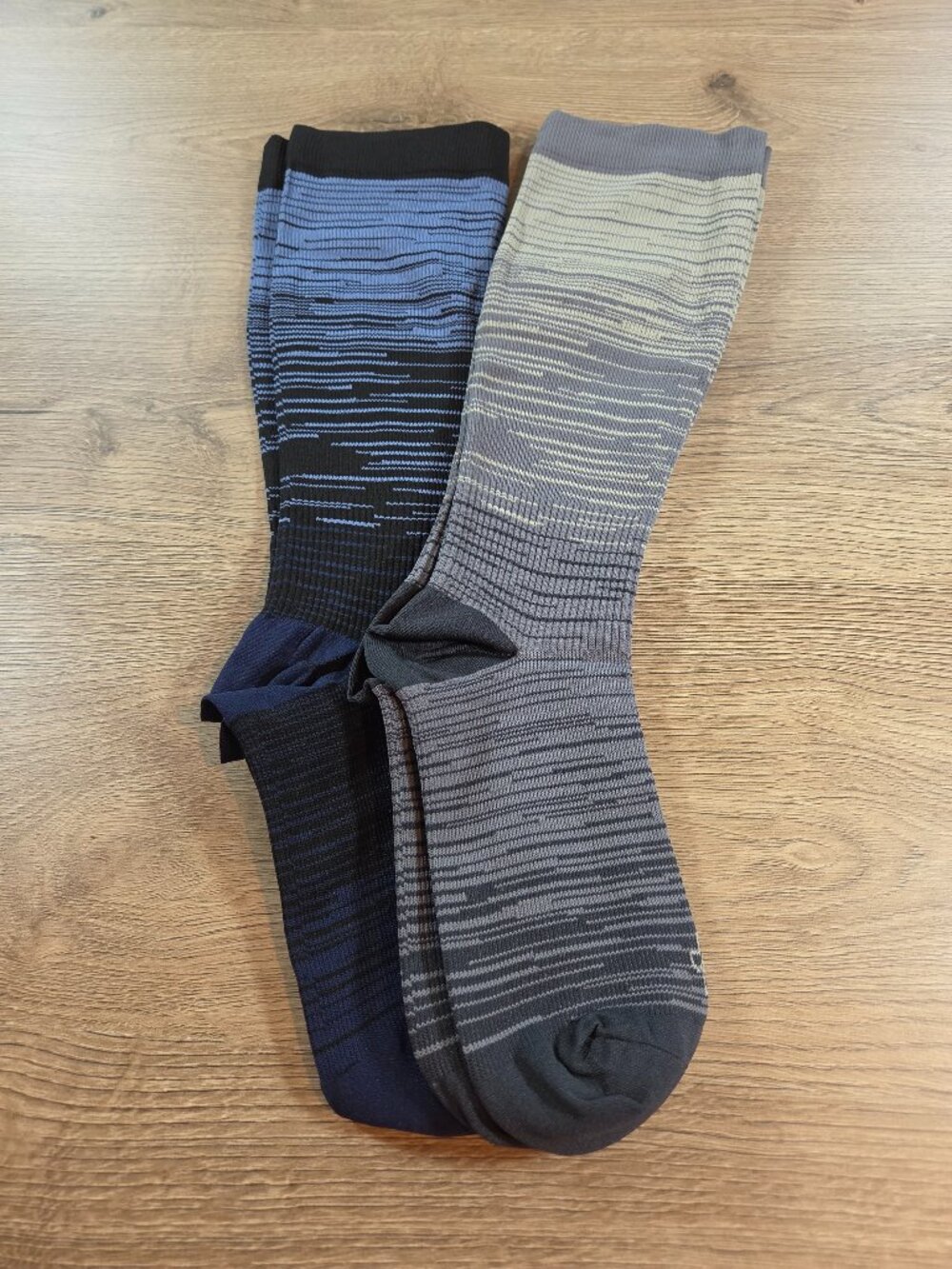 Doctor's Select 2 Pairs Plus Size Compression Socks Wide Calf 20-30 mmHg NEW